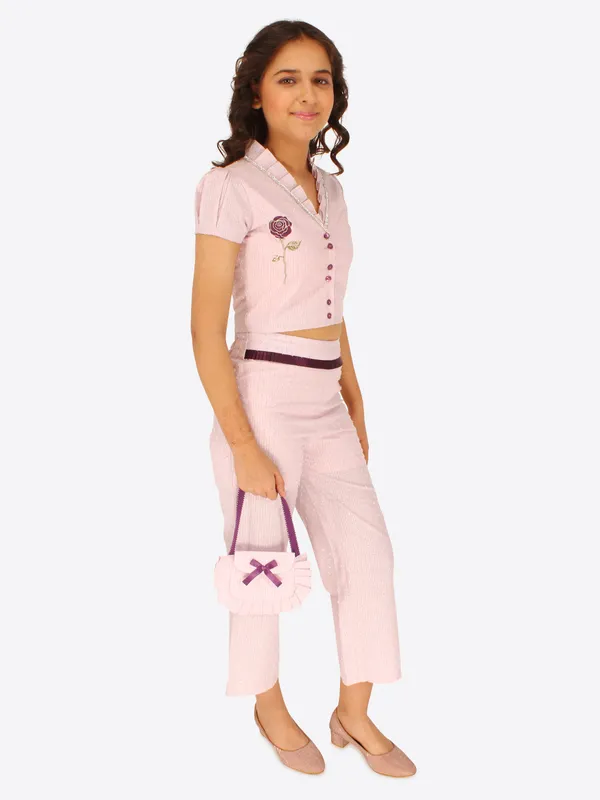 Embellished_Cap_Sleeves_Clothing_Set_for_Girls