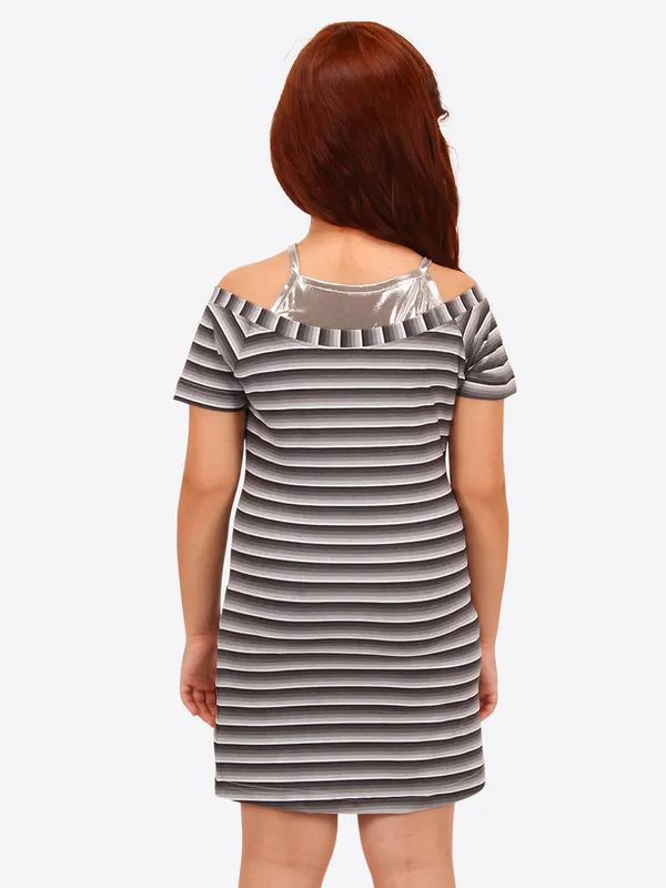 Striped_knit_shift_dress_with_metallic_yoke_and_unicorn_print