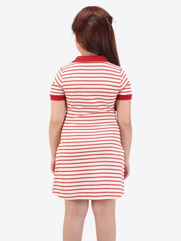 Red_and_White_Striped_Printed_Dress_for_Girls