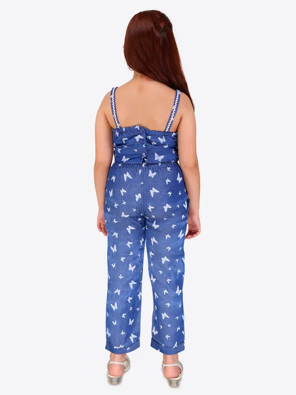 Blue_Butterfly_Printed_Denim_Top_&_Pant_Set_for_Girls