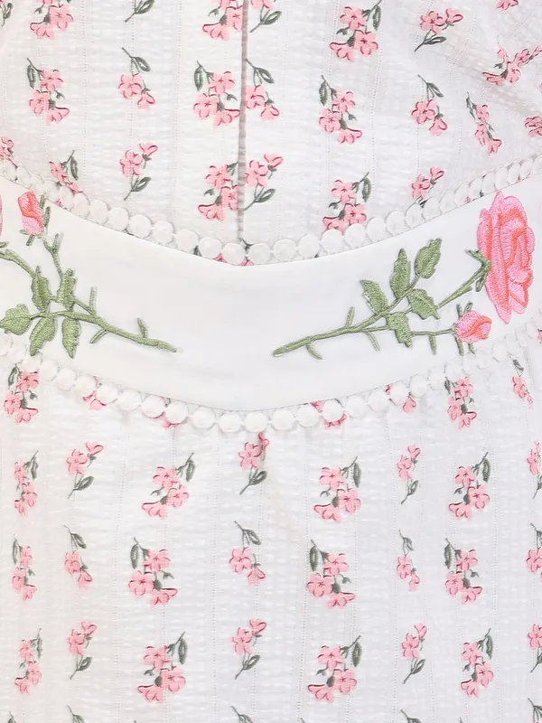 Girls'_Pink_Floral_Fit_&_Flare_Dress