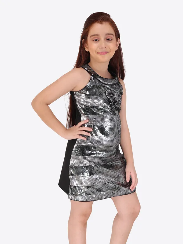 Grey_Sequin_Shift_Dress_for_Girls