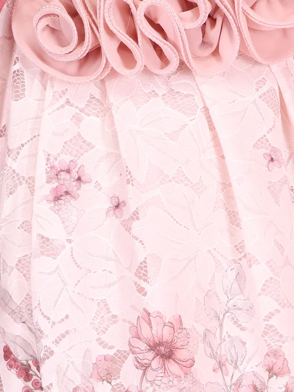 Cutecumber_Girls_Beige_Floral_Printed_Lace_A-Line_Dress_&_Purse_One_Shoulder_Ruffle_Party_Outfit_Birthday_Occasion_Summer_Stylish_Dress_for_Kids_with_Zip_Closure_for_Baby_Girls_&_Kids_Age_1-15_Yrs