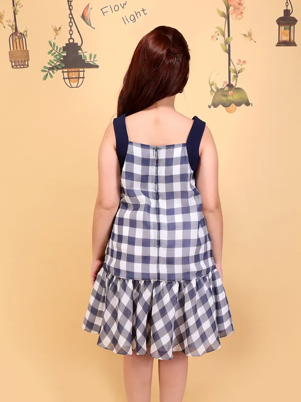 Cutecumber_Girls_Navy_Checked_A-Line_Dress_Sleeveless_Cotton_Casual_Party_Casual_Outfit_with_Square_Neck_Zip_Closure_Stylish_Summer_Dress_for_Baby_Girls_&_Kids_Age_1-15_Yrs