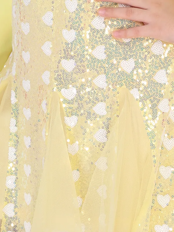 Cutecumber_Yellow_A-Line_Sequin_Dress_for_Girls.