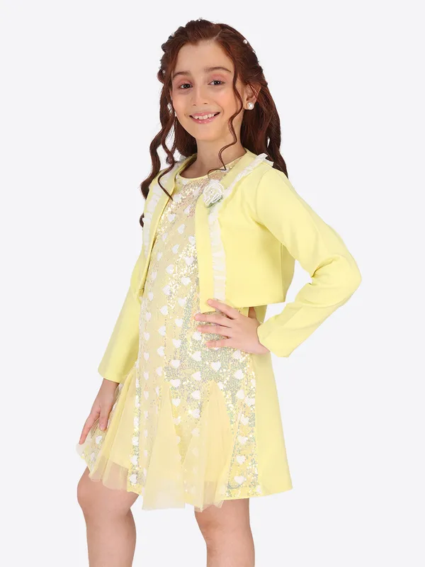 Cutecumber_Yellow_A-Line_Sequin_Dress_for_Girls.