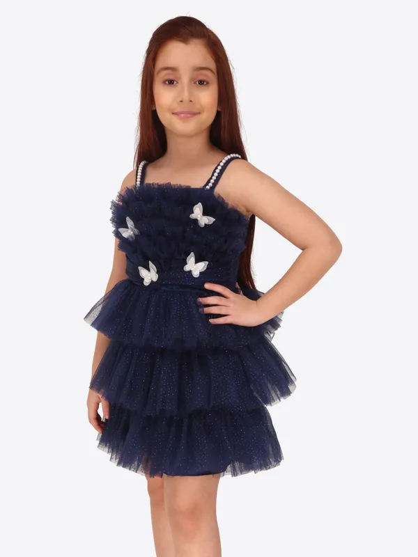 Make_a_statement_with_this_gorgeous_Aqua_Fit_and_Flared_Dress