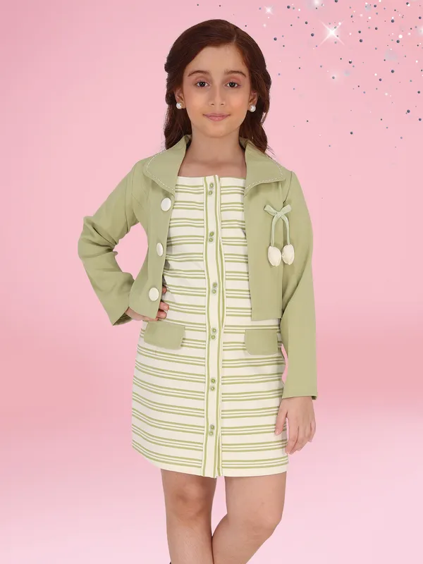 Cutecumber_Green_Striped_Winter_Dress_for_Girls._CC9087D-GREEN