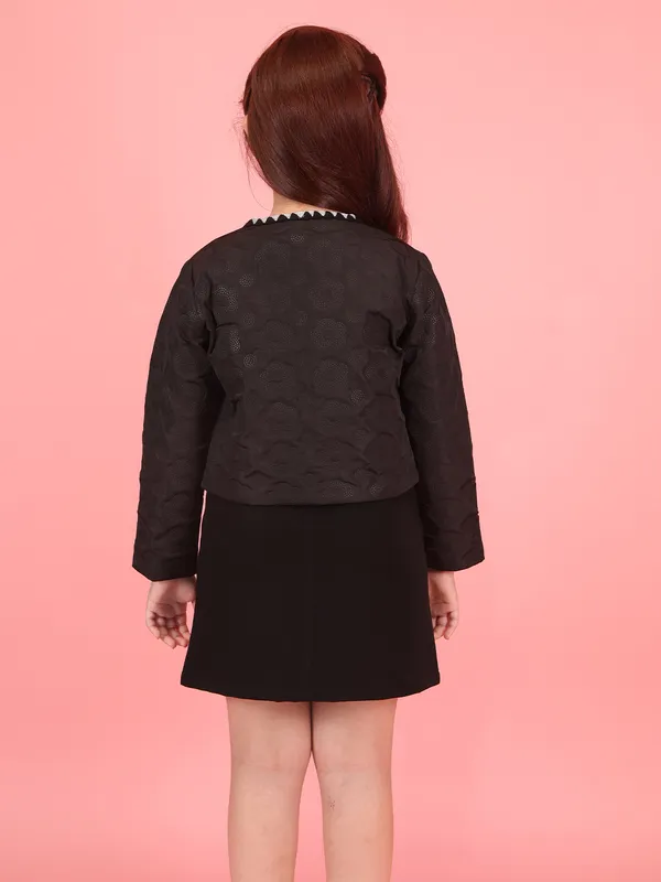 Cutecumber_Girls_Black_Winter_Two-Piece_Dress_for_Girls_Round_Neck,_Long_Sleeve_Open_Jacket_Knee-Length_Jacket_Layered_Polyester_Blend_Fabric_Back_Zip_Closure_for_Baby_Girls_&_Kids_Age_1-15_Years