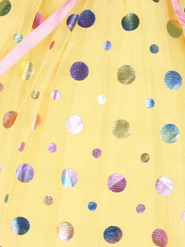 Cutecumber_Girls_Yellow_Foil_Print_Net_Skirt_�_Flared_Tutu_with_Elastic_Waistband,_Summer_for_Kids_&_Baby_Girls_(Age_1�15_Years)
