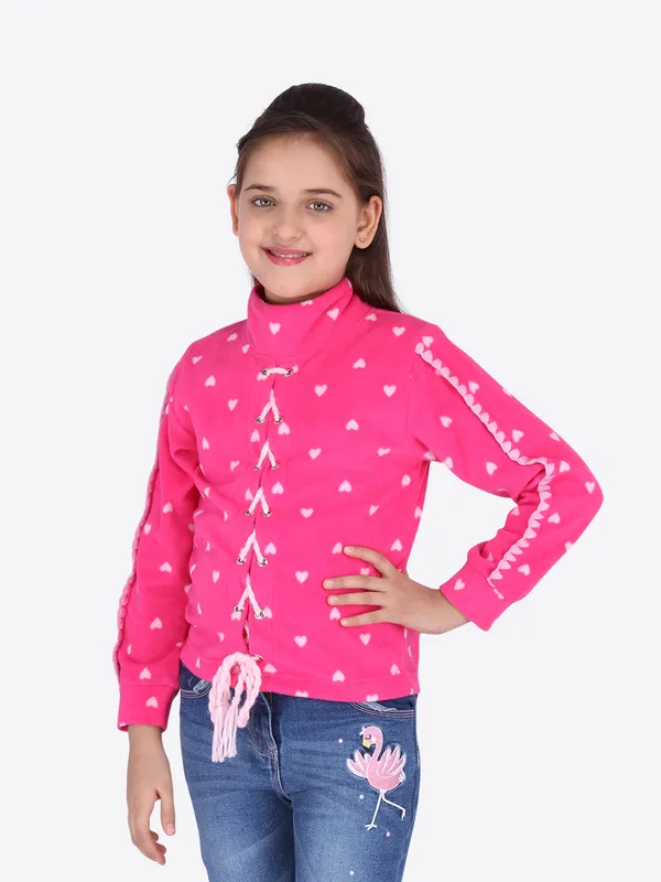 Cutecumber_Girl's_Fleece_Sweatshirt_(CC4604A_Pink_42)