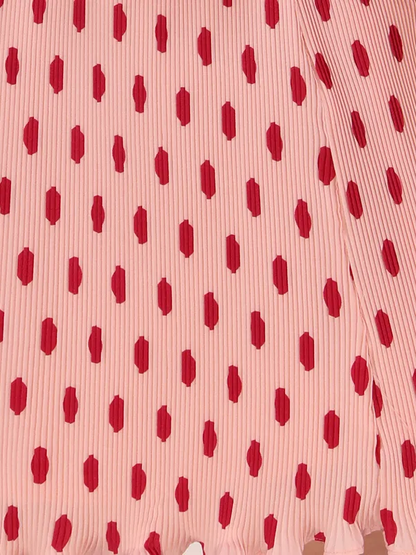 Peach_Georgette_Flared_Sleeveless_Regular_Partywear_Dress_For_Girls