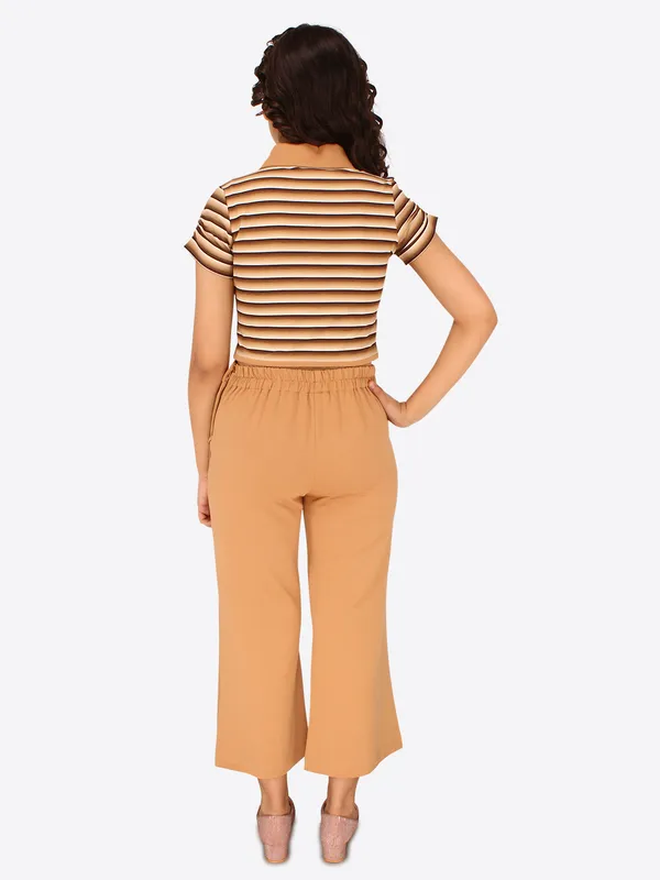 Brown_Striped_Top_&_Knitted_Culotte_Set