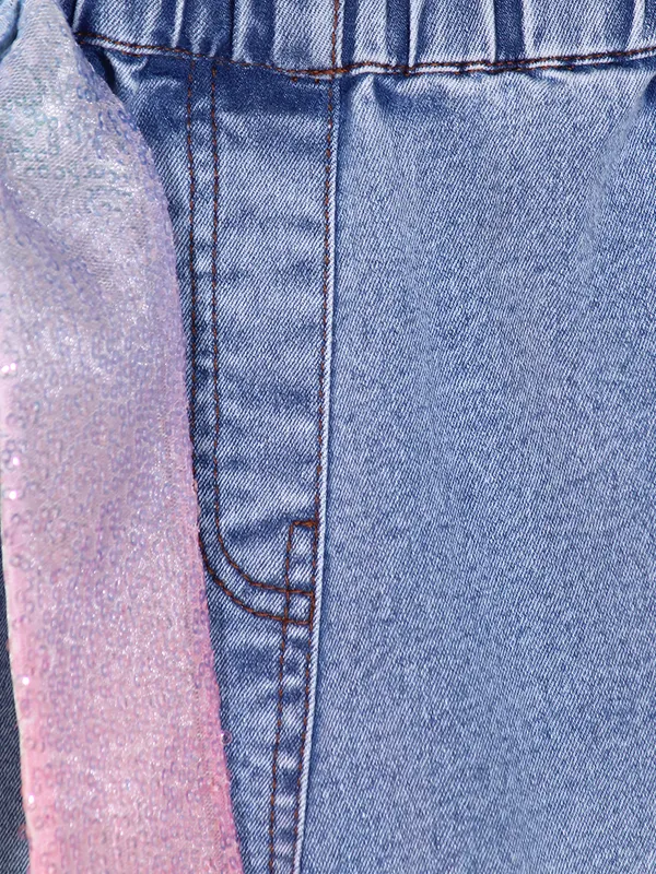 Cutecumber_Girls_Blue_Denim_Flared_Jeans_Elastic_Waist_Floral_Applique_Patch_Wide_Leg_Stylish_Trendy_Kids_Fashion_Comfortable_Bottomwear_Baby_Girls_&_Kids_Age_1-9_Yrs