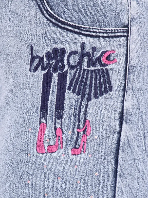 Cutecumber_Girls_Cotton_Rich_Denim_Wide-Leg_Jeans_�_Side_Panel_Printed_with_Floral_Ribbon_Accessory,_Stylish_Casual_Outfit_for_Baby_Girls_&_Kids_(Age_1�15_Years)