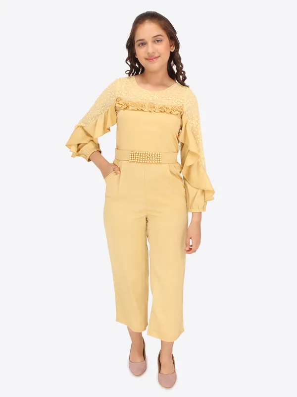 Cutecumber_Girls_Georgette_&_Lace_Embellished_Jumpsuits.CC7250JS-YELLOW-44