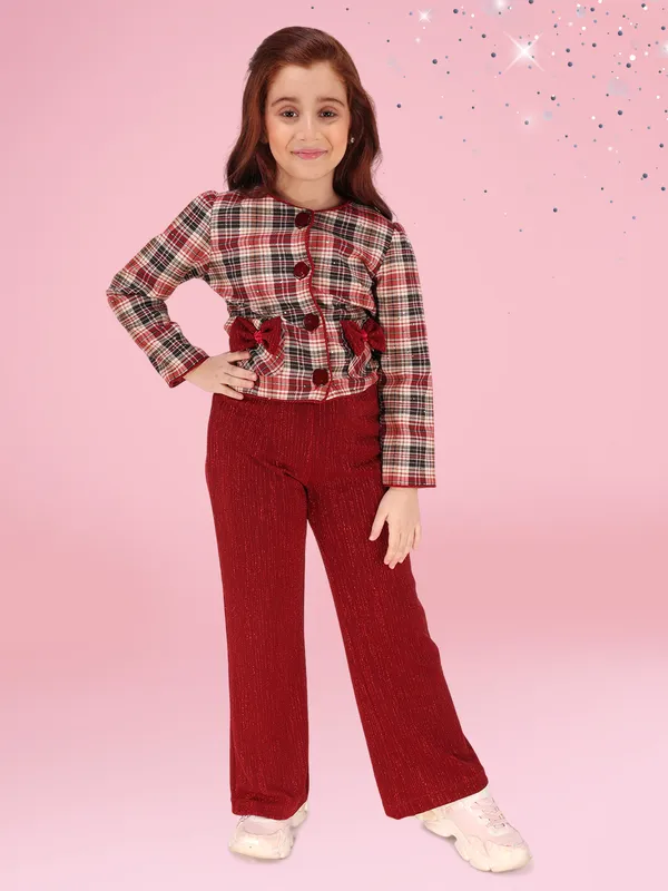 Cutecumber_Maroon_Woolen_Check_Coord_Set_|_CC8787AB-MAROON