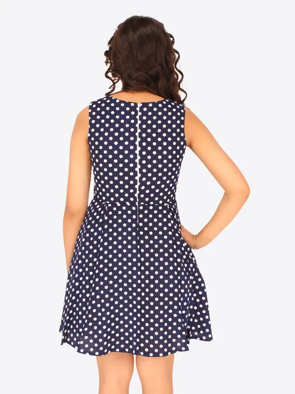 Cutecumber_Girl's_Sleeveless_Embellished_Dress_with_Cap_Sleeves_Shrug_CC8075D-NAVY-44