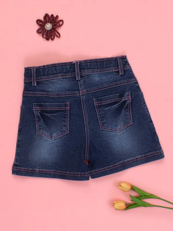 Cutecumber_Girls_Blue_Denim_Shorts_with_Patch_Bow_Detail_Button_Zip_Closure_Stylish_Casual_Kids_Fashion_Summer_Outfit_Baby_Girls_&_Kids_Age_1-15_Yrs