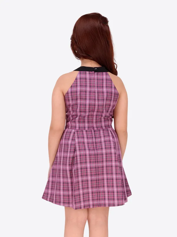 Purple_Polyester_Flared_Sleeveless_Regular_Partywear_Dress_For_Girls