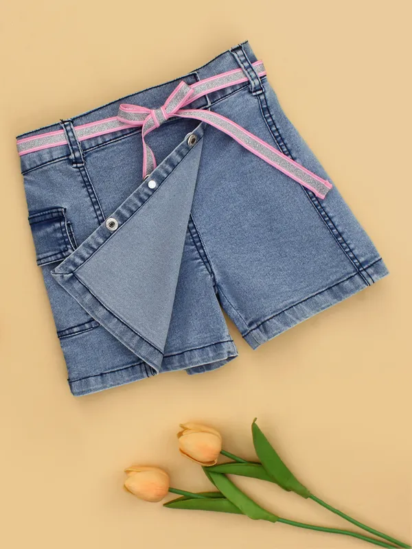 Blue_Denim_Shorts_for_girls_|_Casual_Embellished