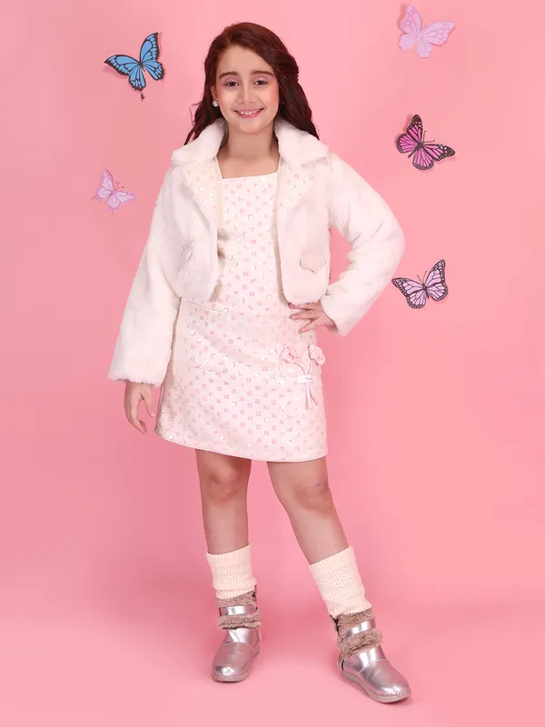 cutecumber winter dresses Buy Cutecumber Black Winter Dress for Girls' Check Plaid Tweed Fabric Ruffled Collar Full Sleeve Fit & Flare Knee Length Fancy Button Closure Casual Party Outfit for Baby Girls & Kids Age
