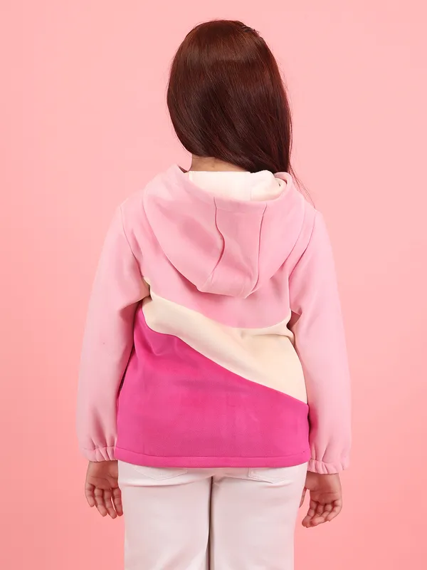 Cutecumber_Girls_Pink_Velour_Fleece_Hooded_Jacket_with_Zip_Front_&_Pockets,_Full_Sleeve_Regular_Length_�_Winter_Cozy_Colorblock_Hoodie_for_Kids_1�15_Years