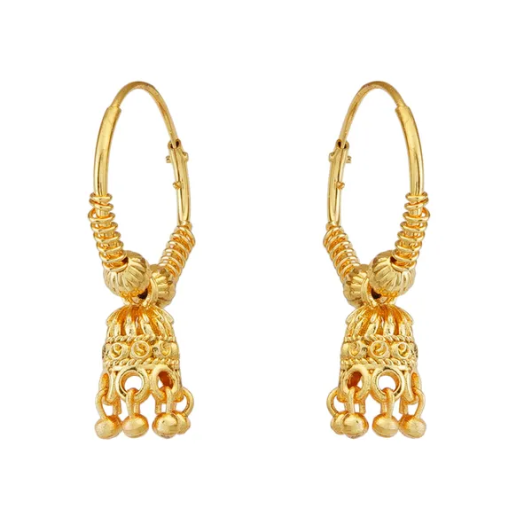 Gold_Plated_South_Indian_Traditional_Fashion_Earring_Jhumka_For_Women