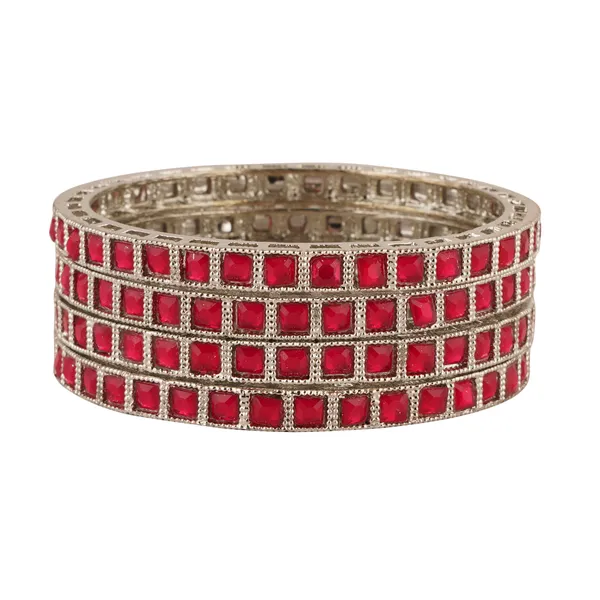 Silver_Plated_Traditional_Bangles_For_Women_(Set_Of_4)