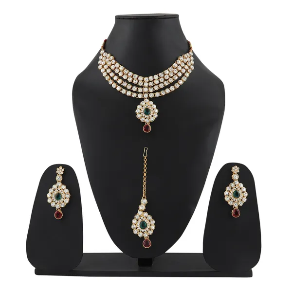 4_Layer_Kundan_Necklace_Jewelry_Set