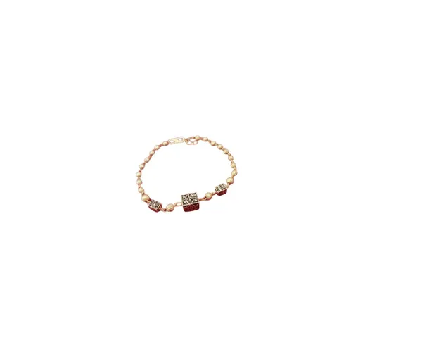 Artisan_Gold_Tone_Bracelet_with_Antique_Inspired_Cube_Accents