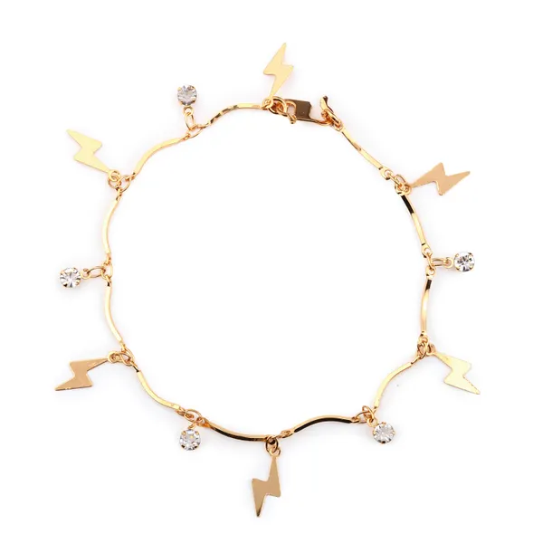 Dainty_Gold_Lightning_Bolt_Charm_Bracelet_with_Sparkling_Accents