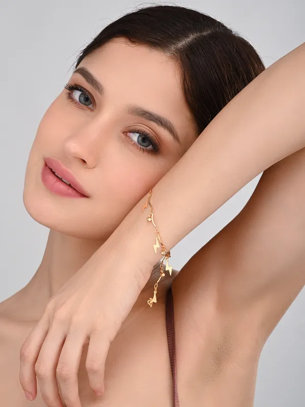 Dainty_Gold_Lightning_Bolt_Charm_Bracelet_with_Sparkling_Accents