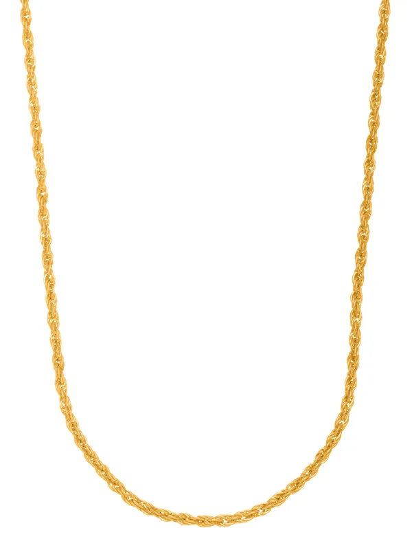 Elegant_14K_Gold_Plated_Rope_Chain_Necklace