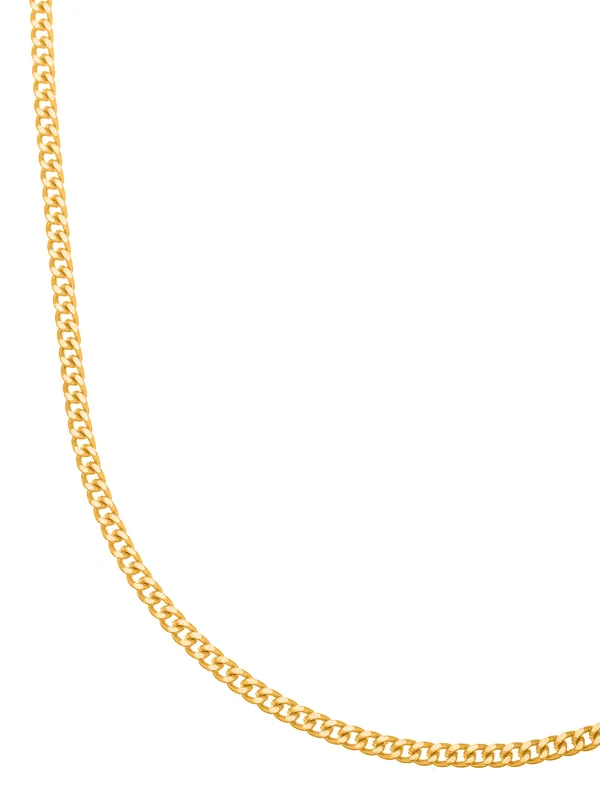 Elegant_18K_Gold_Plated_Curb_Chain_Necklace