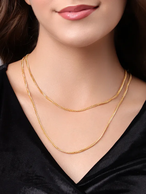 Elegant_18K_Gold_Plated_Curb_Chain_Necklace