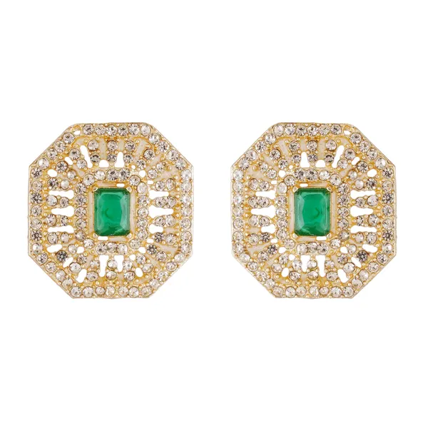 Elegant_Emerald_Green_Beaded_Choker_Necklace_and_Earrings_Set
