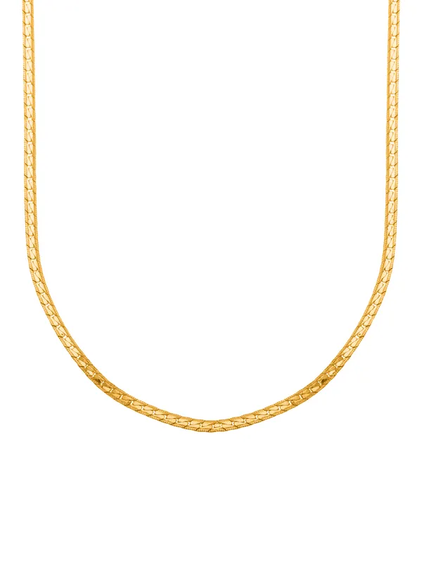 Elegant_Gold_Herringbone_Chain_Necklace_-_Classic_and_Versatile