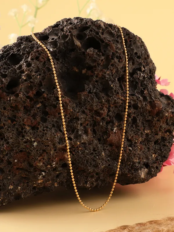 Elegant_Gold-Tone_Ball_Chain_Necklace_-_Classic_and_Versatile