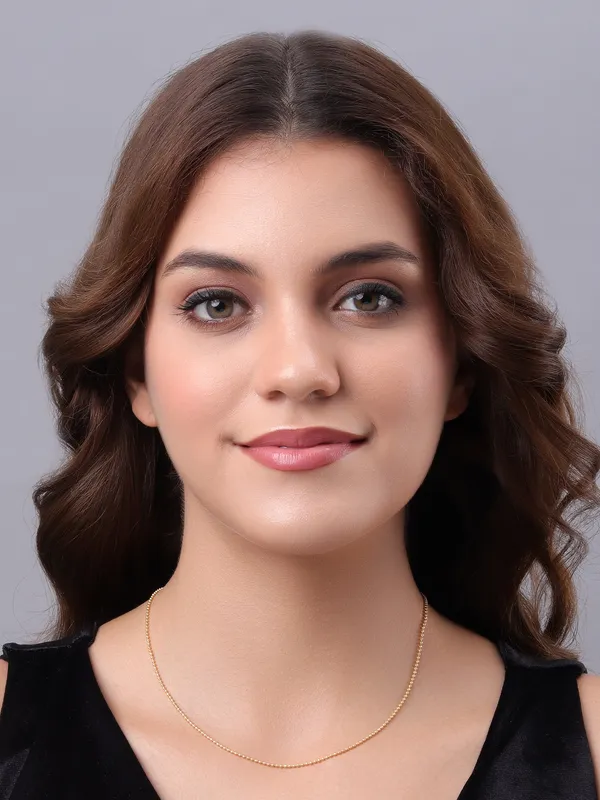 Elegant_Gold-Tone_Ball_Chain_Necklace_-_Classic_and_Versatile