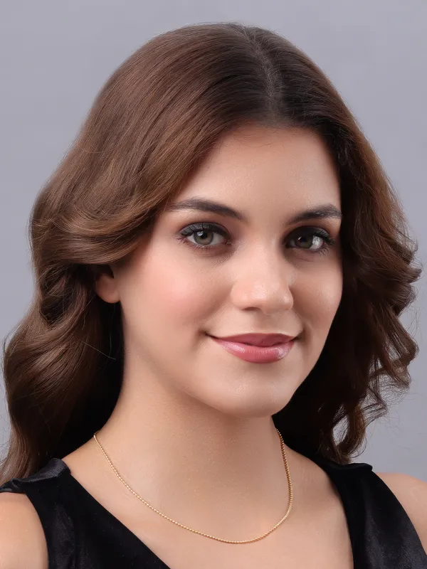 Elegant_Gold-Tone_Ball_Chain_Necklace_-_Classic_and_Versatile