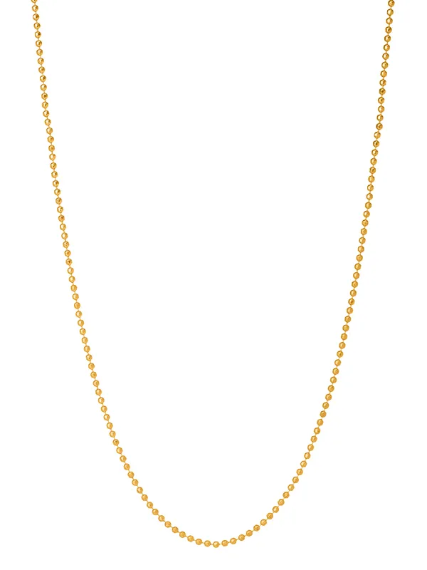 Elegant_Gold-Tone_Ball_Chain_Necklace_-_Classic_and_Versatile