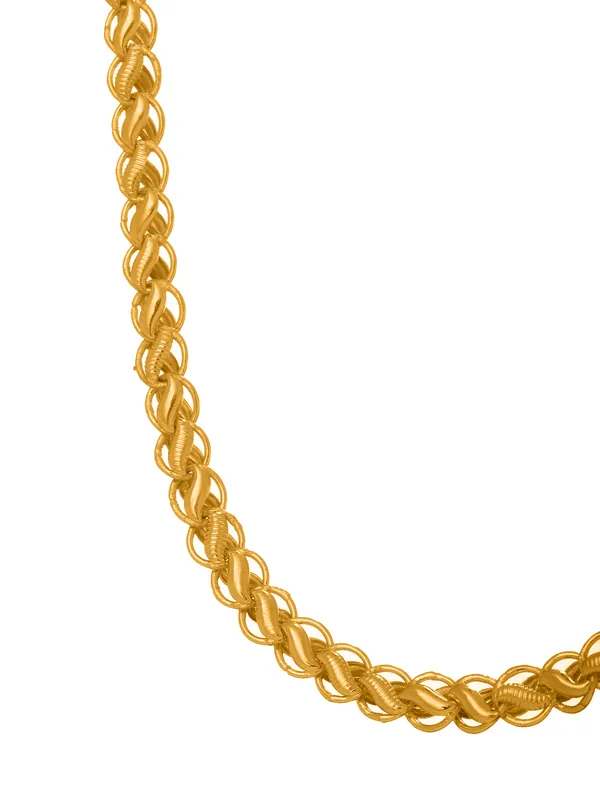 Elegant_Gold_Tone_Chain_Necklace