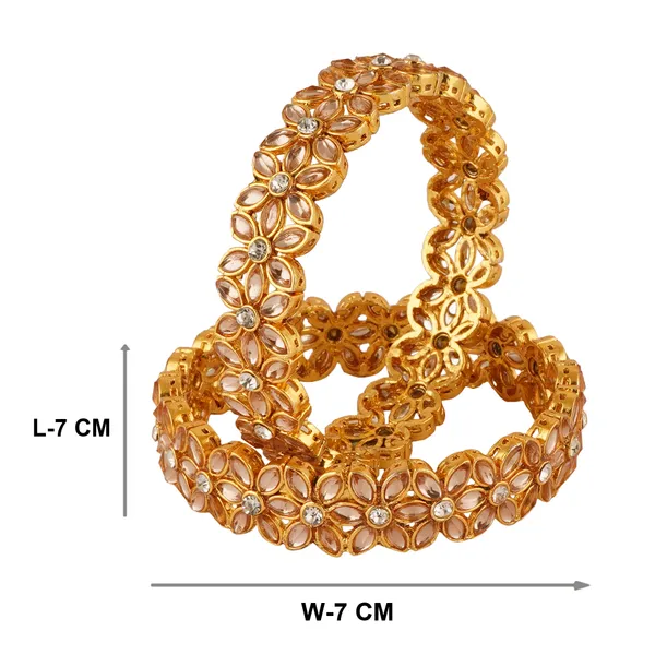 Elegant_Gold-Tone_Floral_Bangle_Set_with_Sparkling_Accents