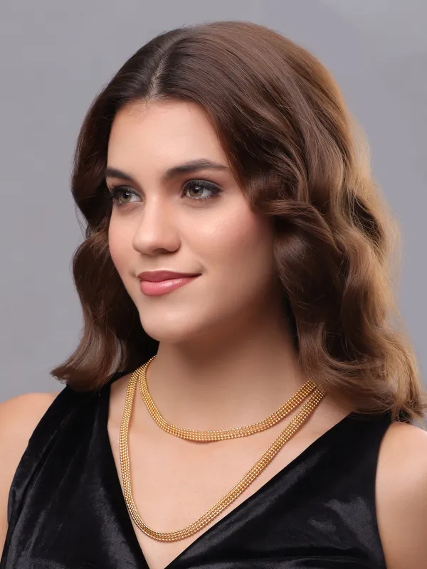 Elegant_Gold-Tone_Mesh_Chain_Necklace