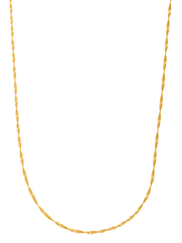 Elegant_Twisted_Gold_Chain_Necklace