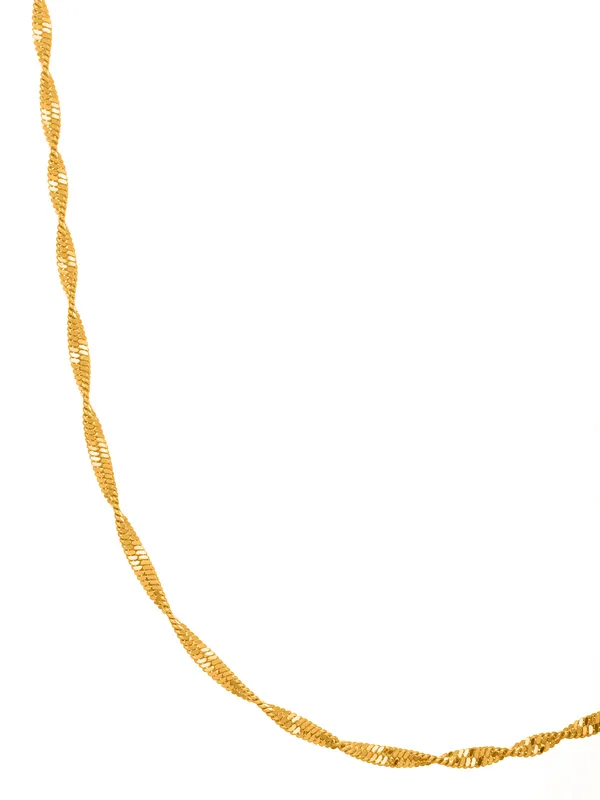 Elegant_Twisted_Gold_Chain_Necklace