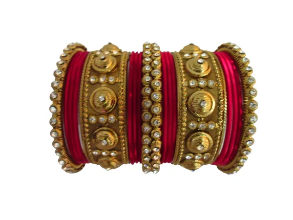 Exquisite_Ruby_Red_&_Gold_Kundan_Bangle_Set_-_Traditional_Indian_Bridal_Chura
