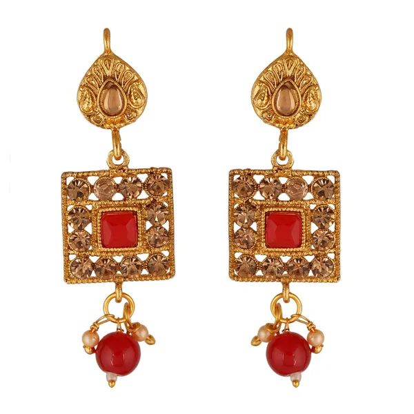 Red_&_Gold_Indian_Traditional_Kundan_Wedding_Party_Pearl_Choker_Jewelry_Set_For_Women