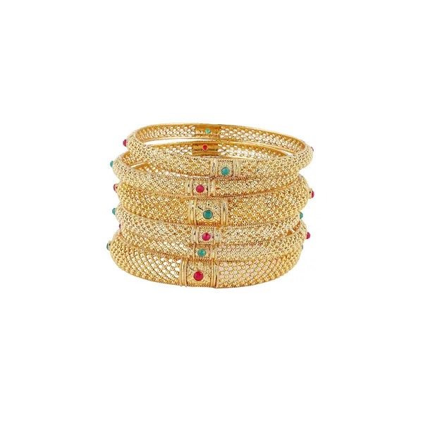 Set_Of_6_Gold_Traditional_Bangles_For_Women
